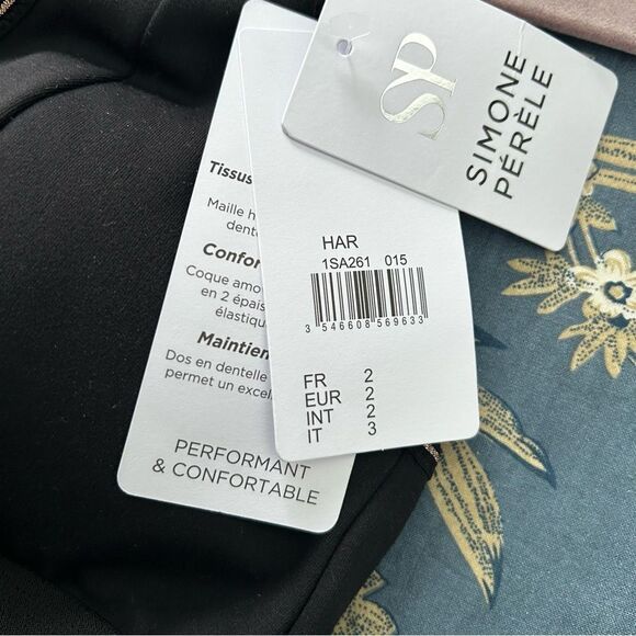 Simone Perele Harmony Medium Impact Wireless Sports Bra - Black - Picture 4 of 9